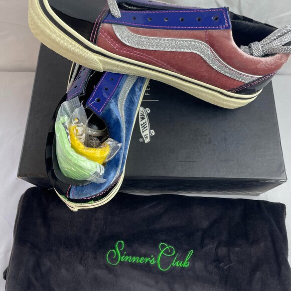 Vans Og Old Skool Lx (Sinner’s sclb)VN0A38FW03E,Men’s Sz US 4, Women's Sz US 5.5 - Picture 1 of 16